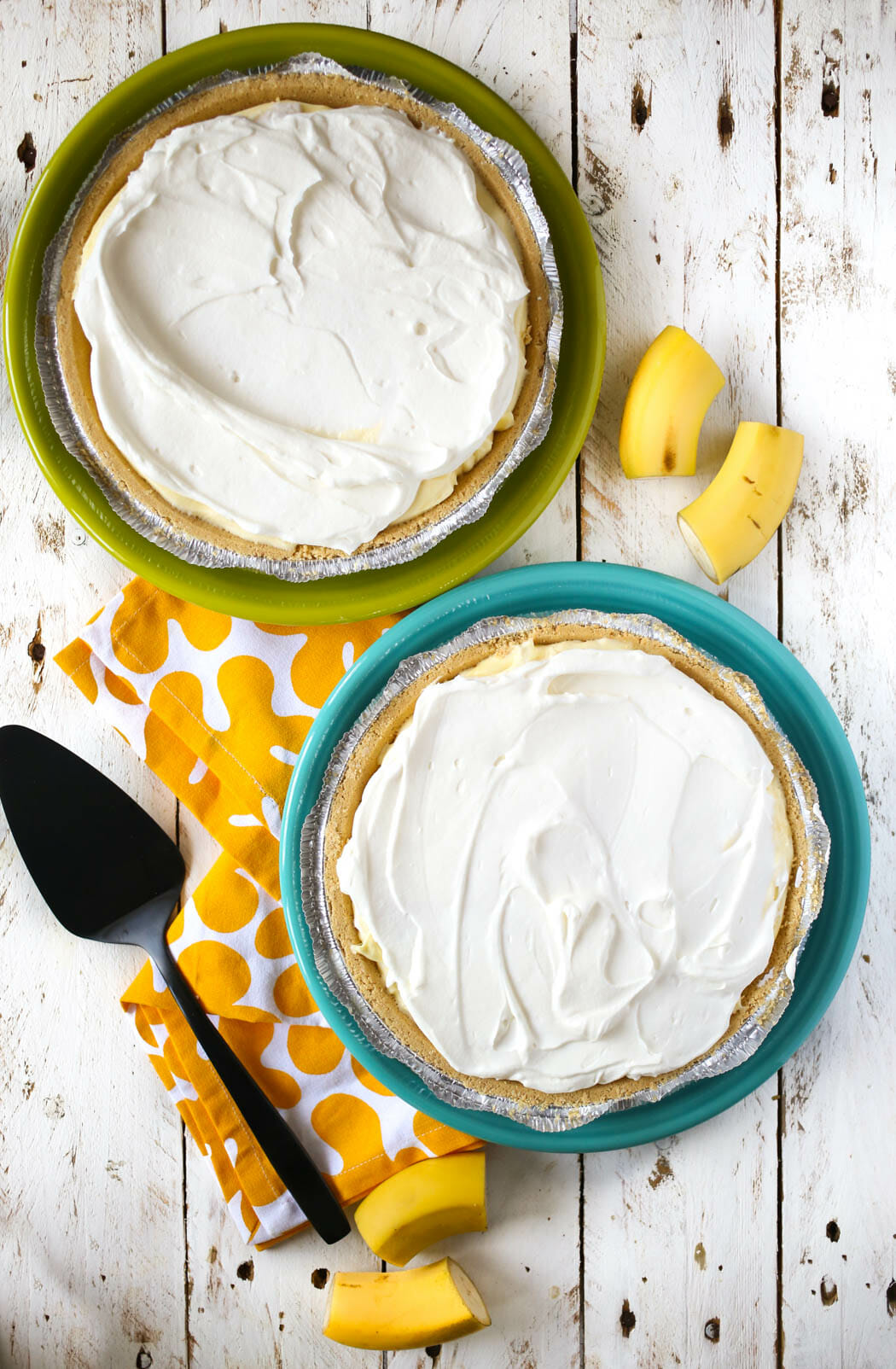 easiest best banana cream pie from Our Best Bites