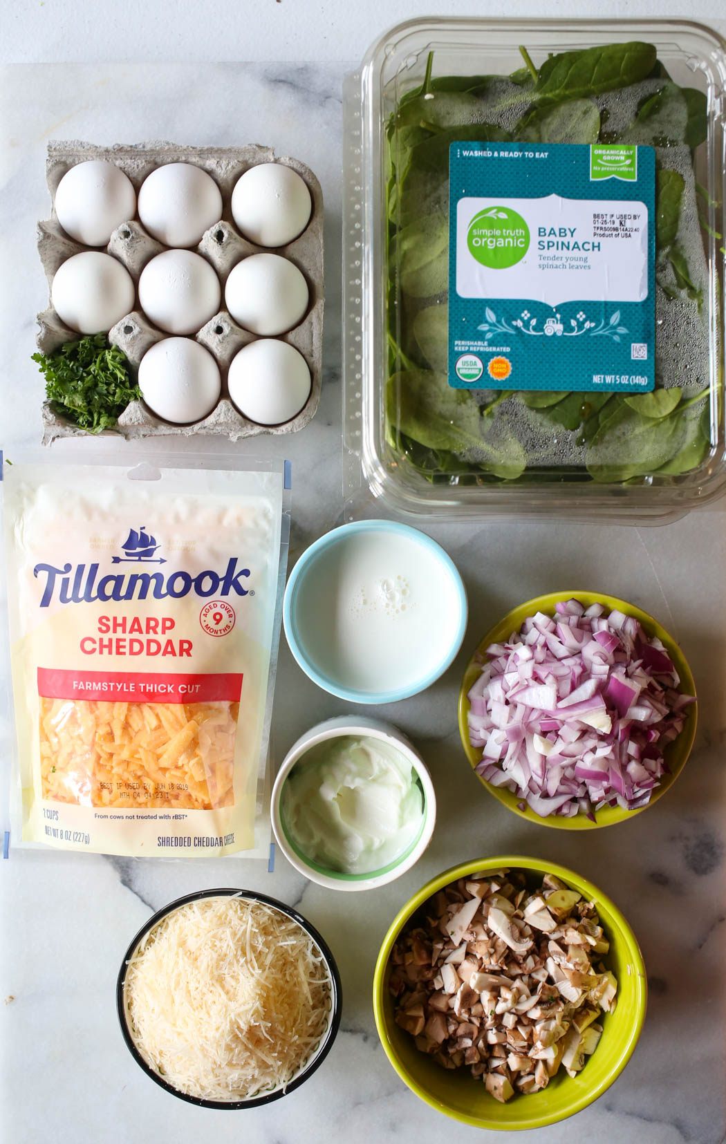 Ultimate Quiche Ingredients