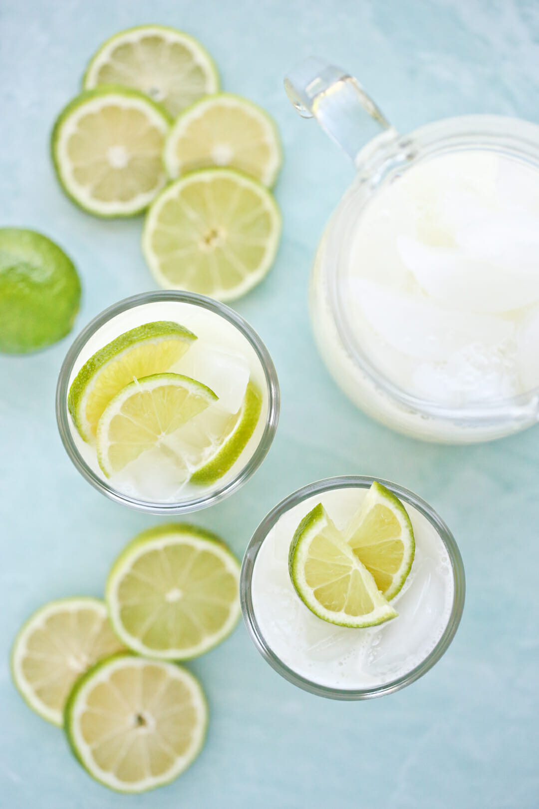 brazilian lemonade in cups