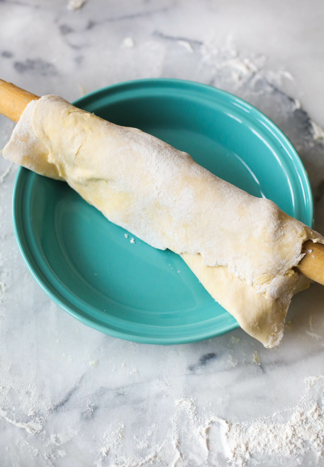 moving pie crust to pie plate