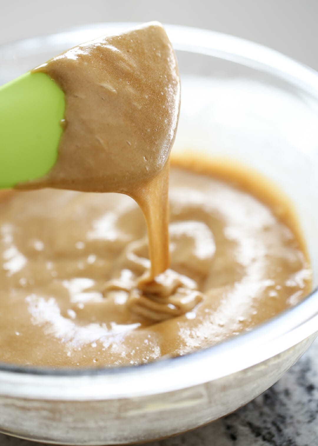 caramel sauce in a bowl