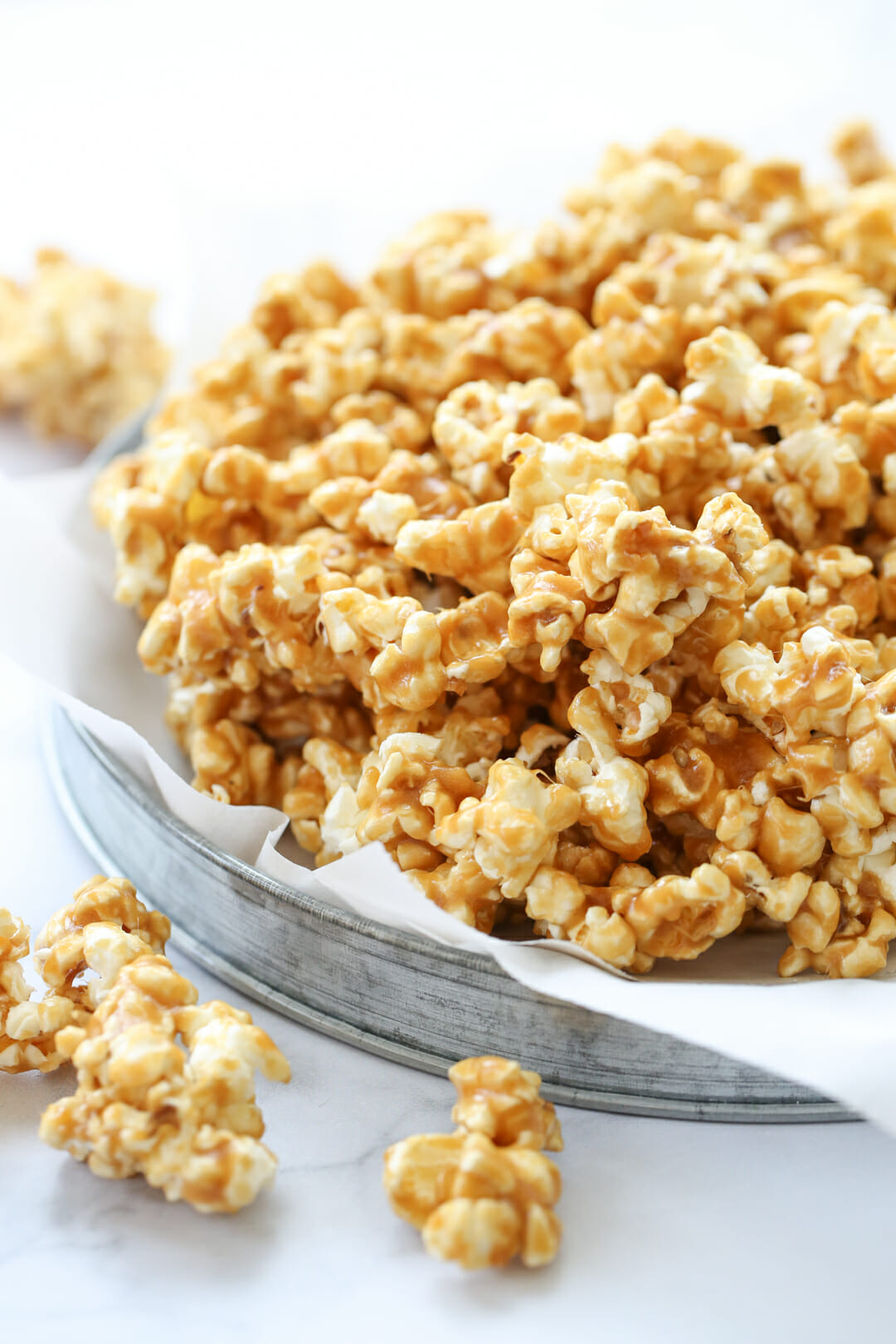 Caramel Popcorn Balls Made Easy