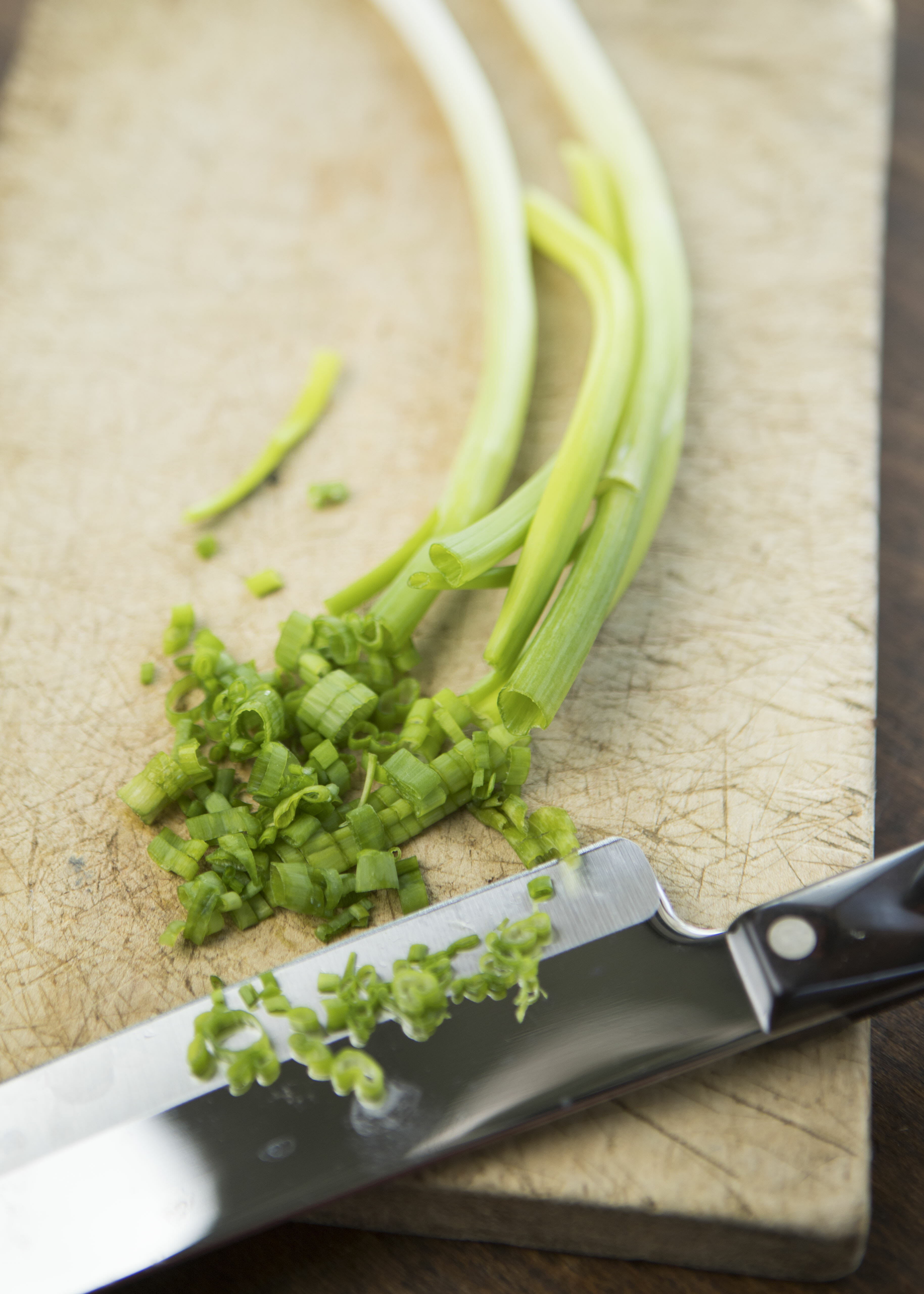 Chopped Green Onions for Perfect Cheeseball