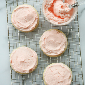 frosted sugar cookies