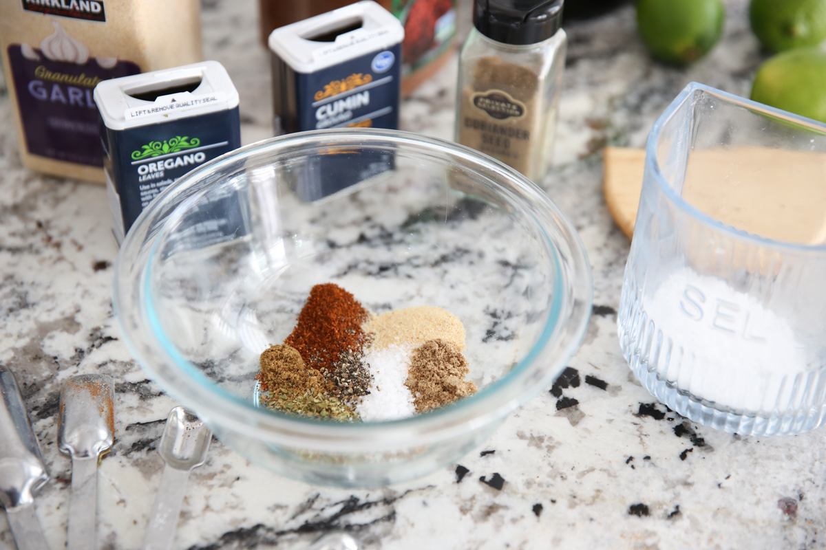 spices in a bowl