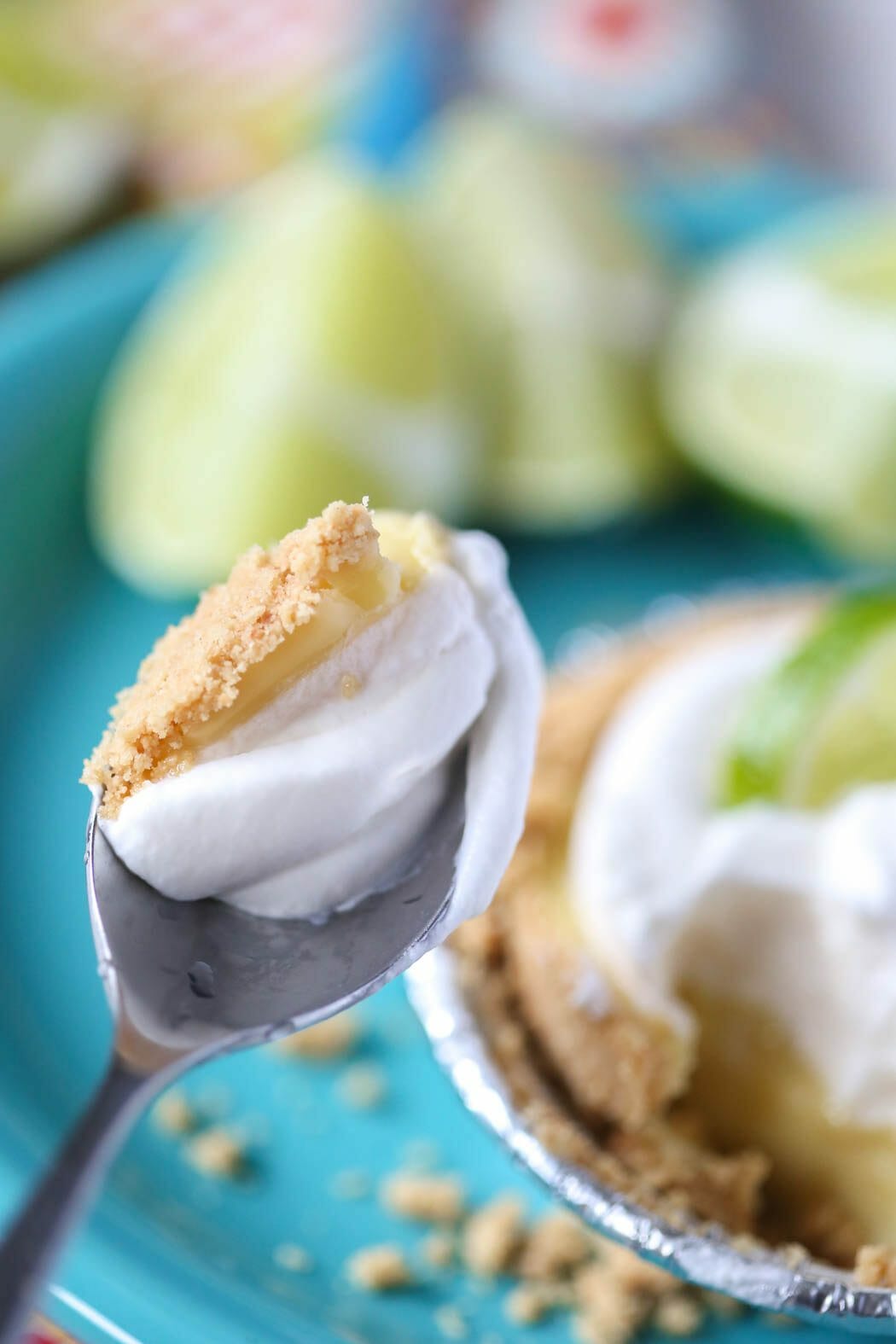 Bite of Key Lime Pie from Our Best Bites