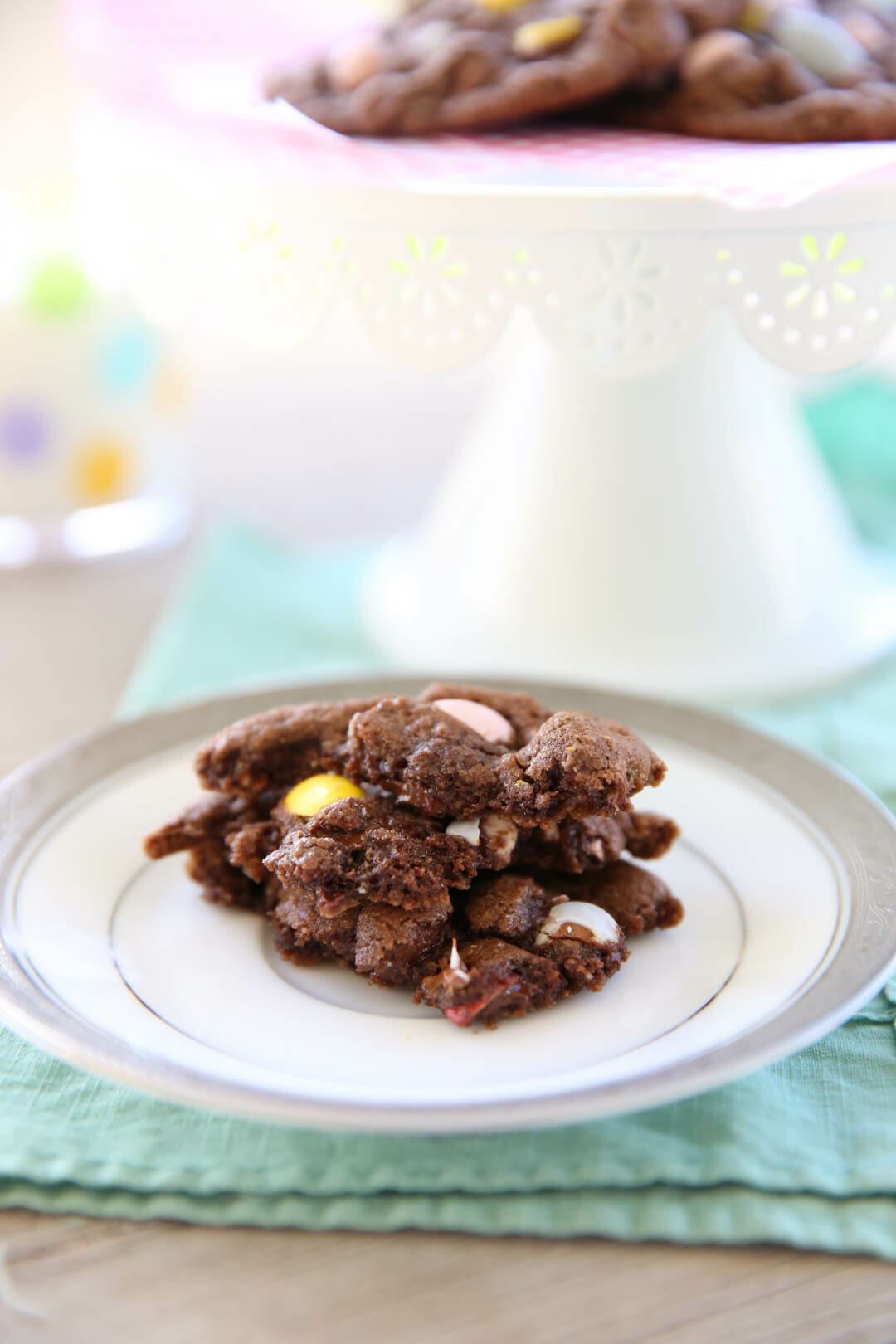 Cadbury Egg Cookies