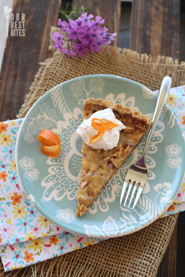 Almond Toffee Tart Our Best Bites