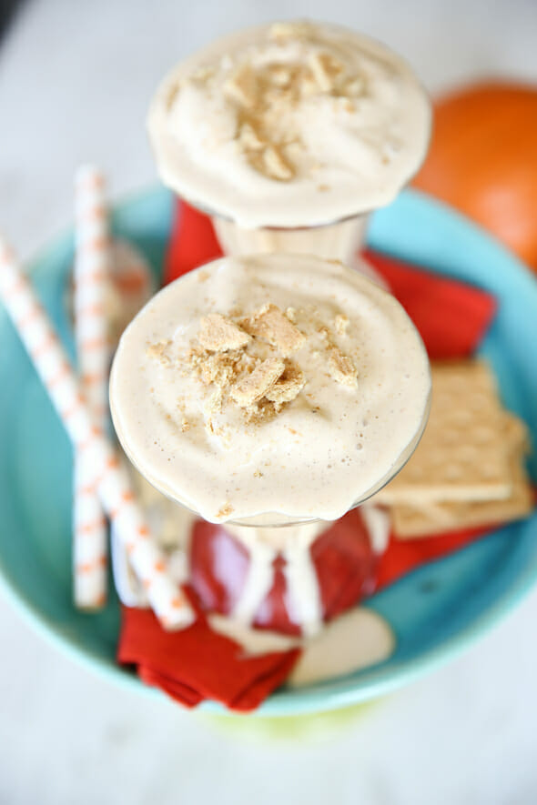 Pumpkin Pie Milkshake from Our Best Bites