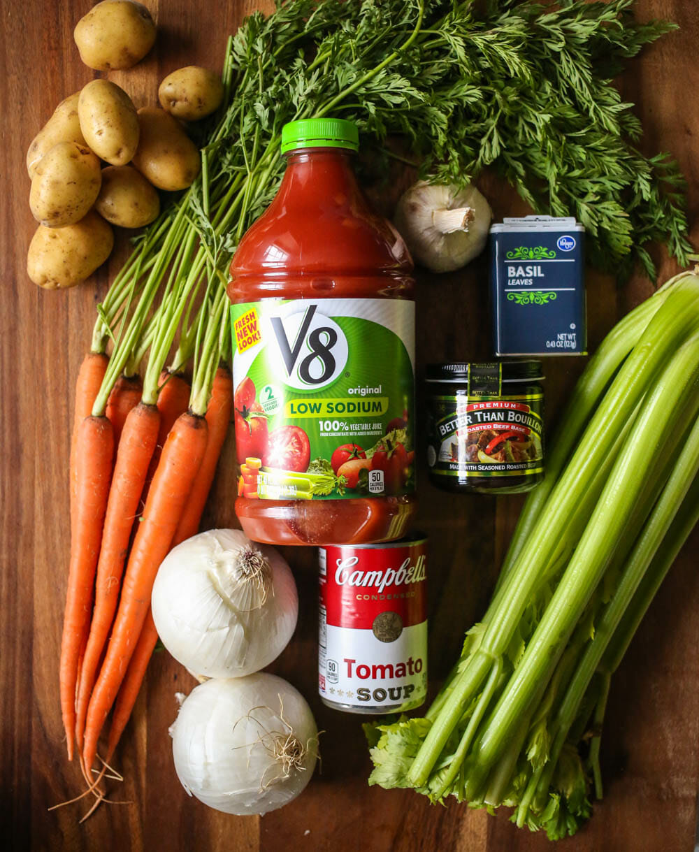 Hearty Beef Stew ingredients