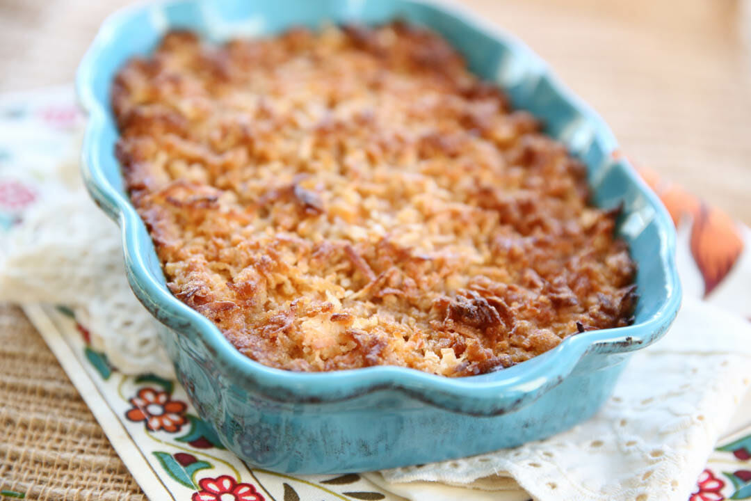 Sweet Potato Recipe Candied Coconut Sweet Potatoes