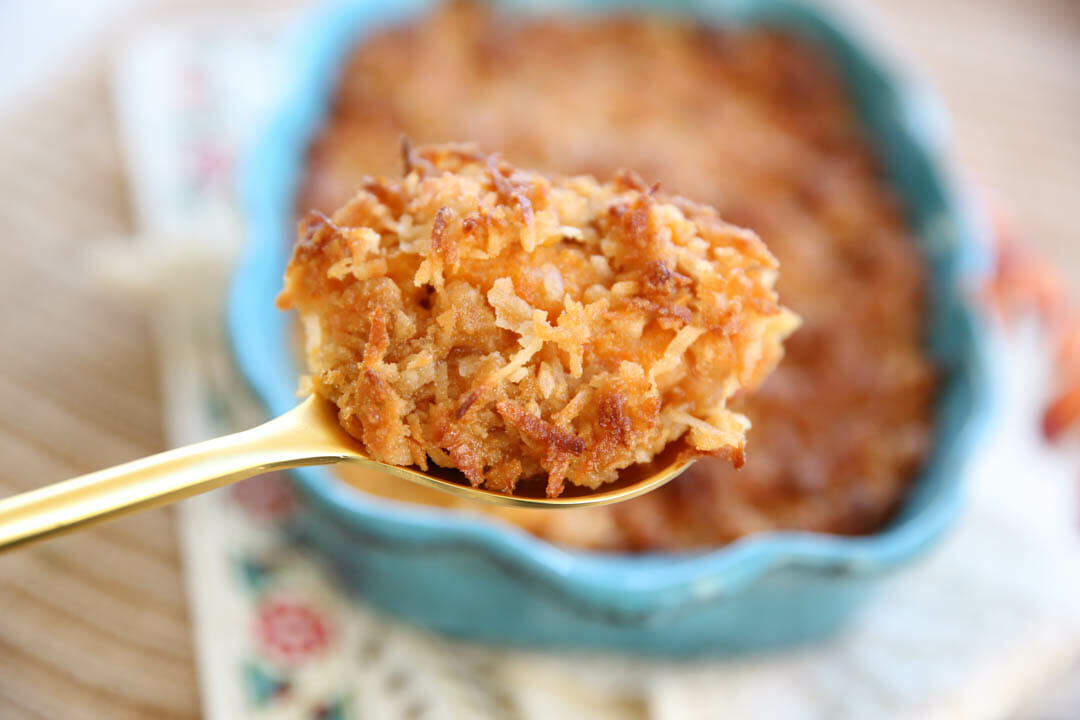 Sweet Potato Recipe Candied Coconut Sweet Potatoes