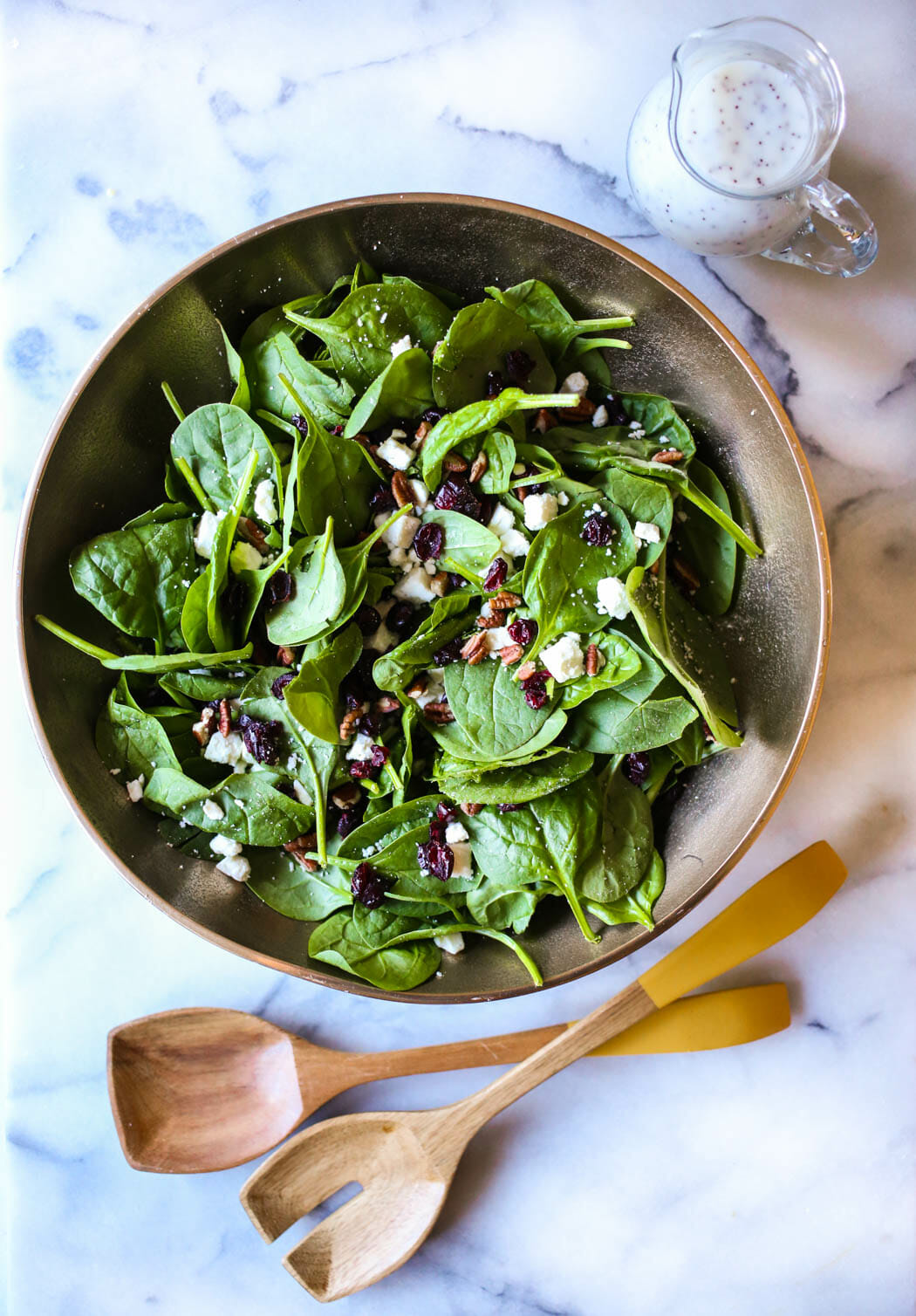 spinach poppyseed salad