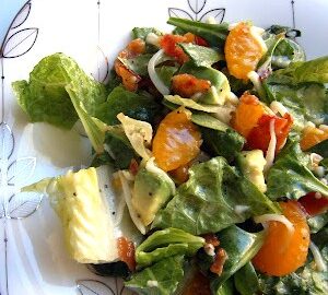 spinach mandarin orange salad with poppy seed dressing Spinach Mandarin Poppy Seed Salad