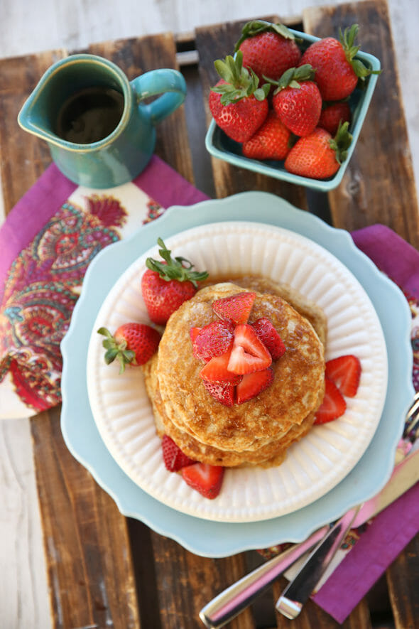 Whole Grain Pancakes from Our Best Bites