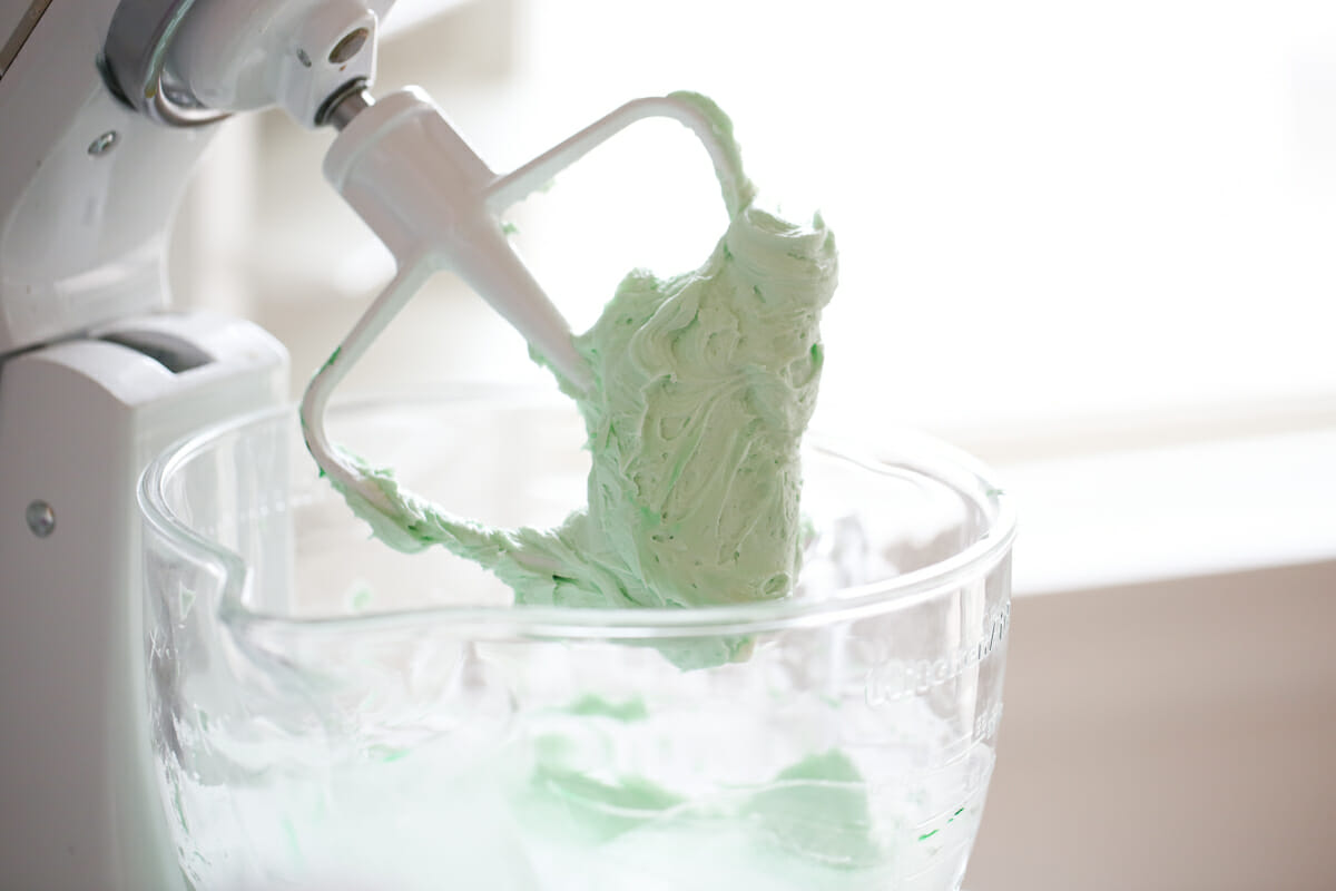 mint frosting