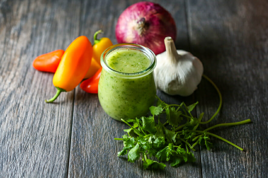 Buttermilk Green Goddess Dressing - Little Broken