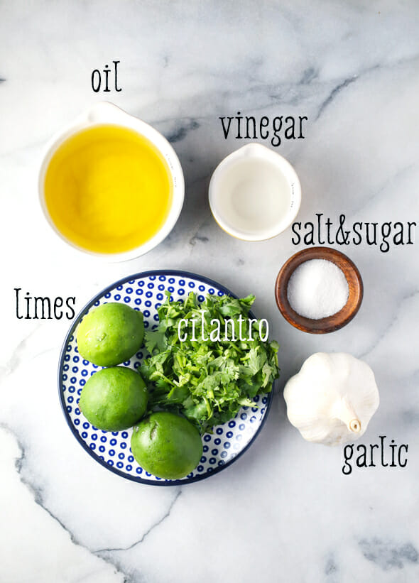 cilantro lime vinaigrette ingredients