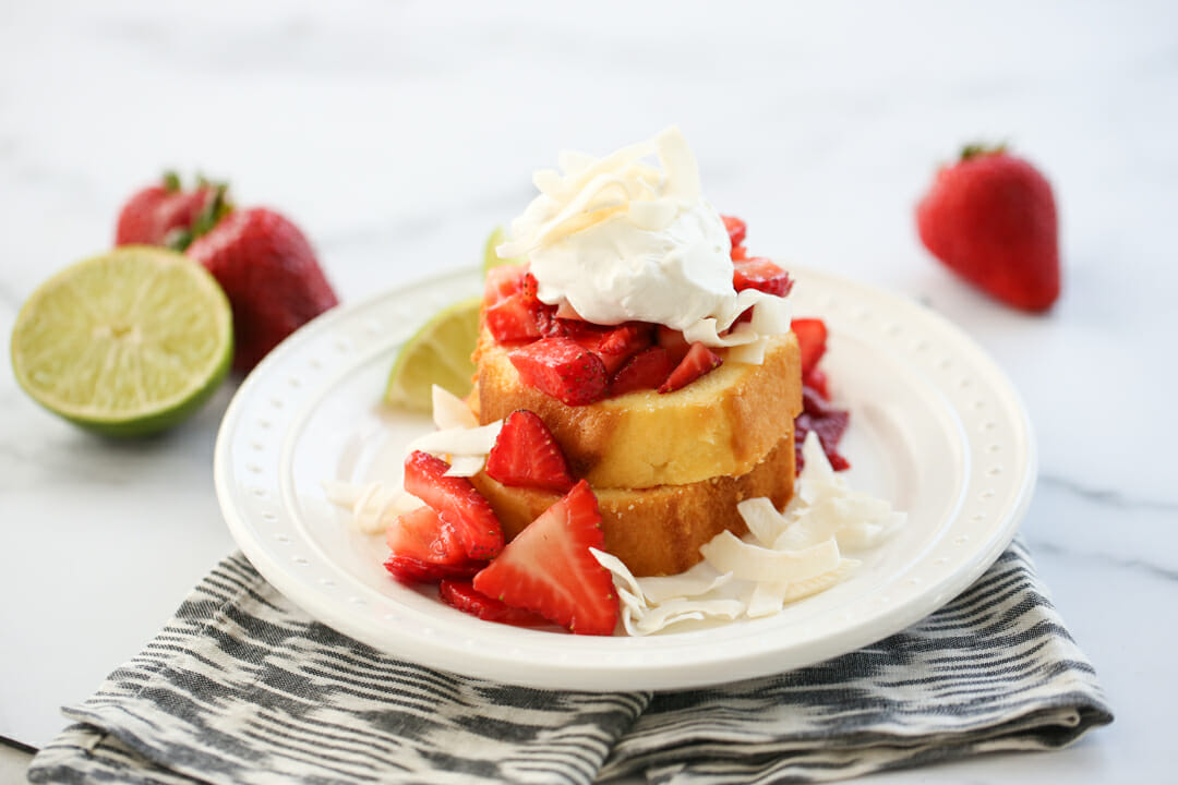 Strawberry Lime Shortcake