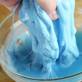 This homemade slime is just too much fun!
