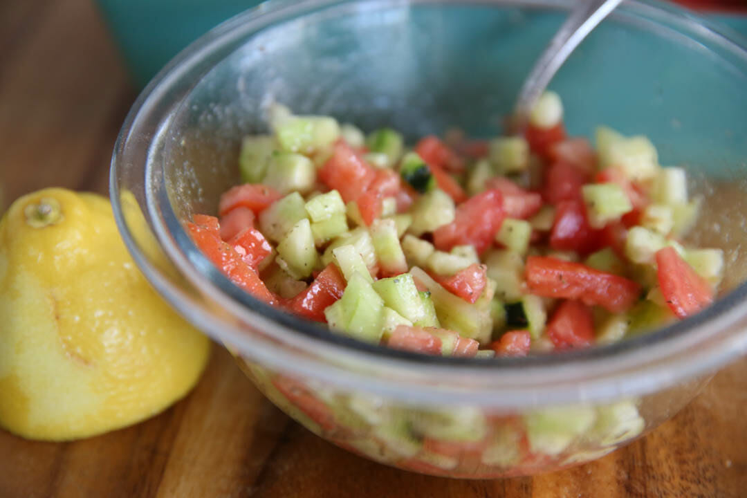 Healthy Greek Seven Layer Dip