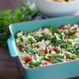 Healthy Greek Seven Layer Dip