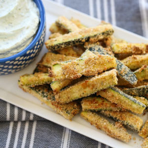 baked zucchini fries