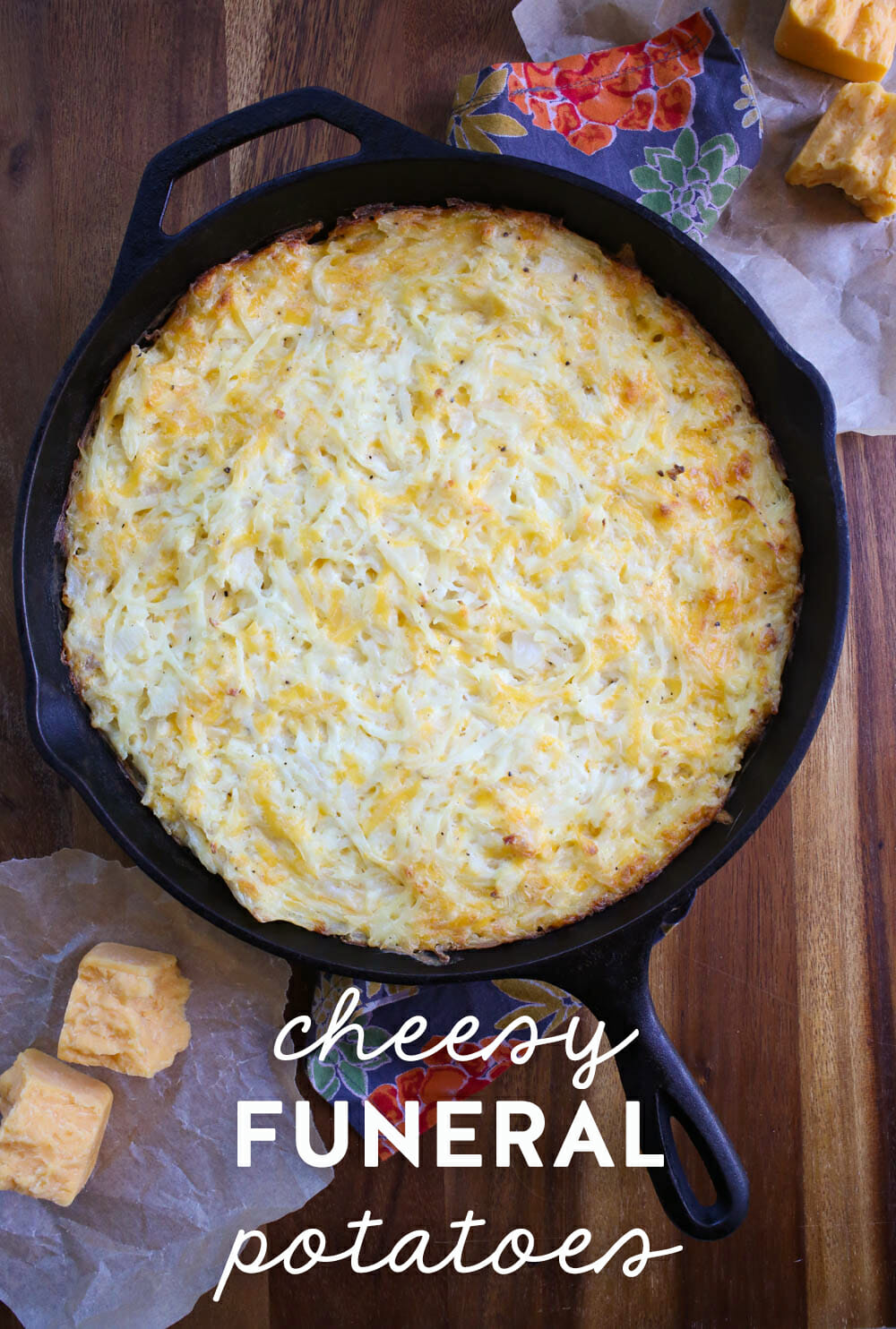 Our Best Bites Cheesy Funeral Potatoes