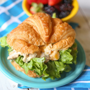 Teriyaki Chicken Salad Sandwiches