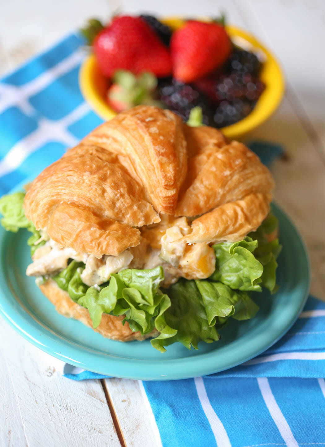 Teriyaki Chicken Salad Sandwiches