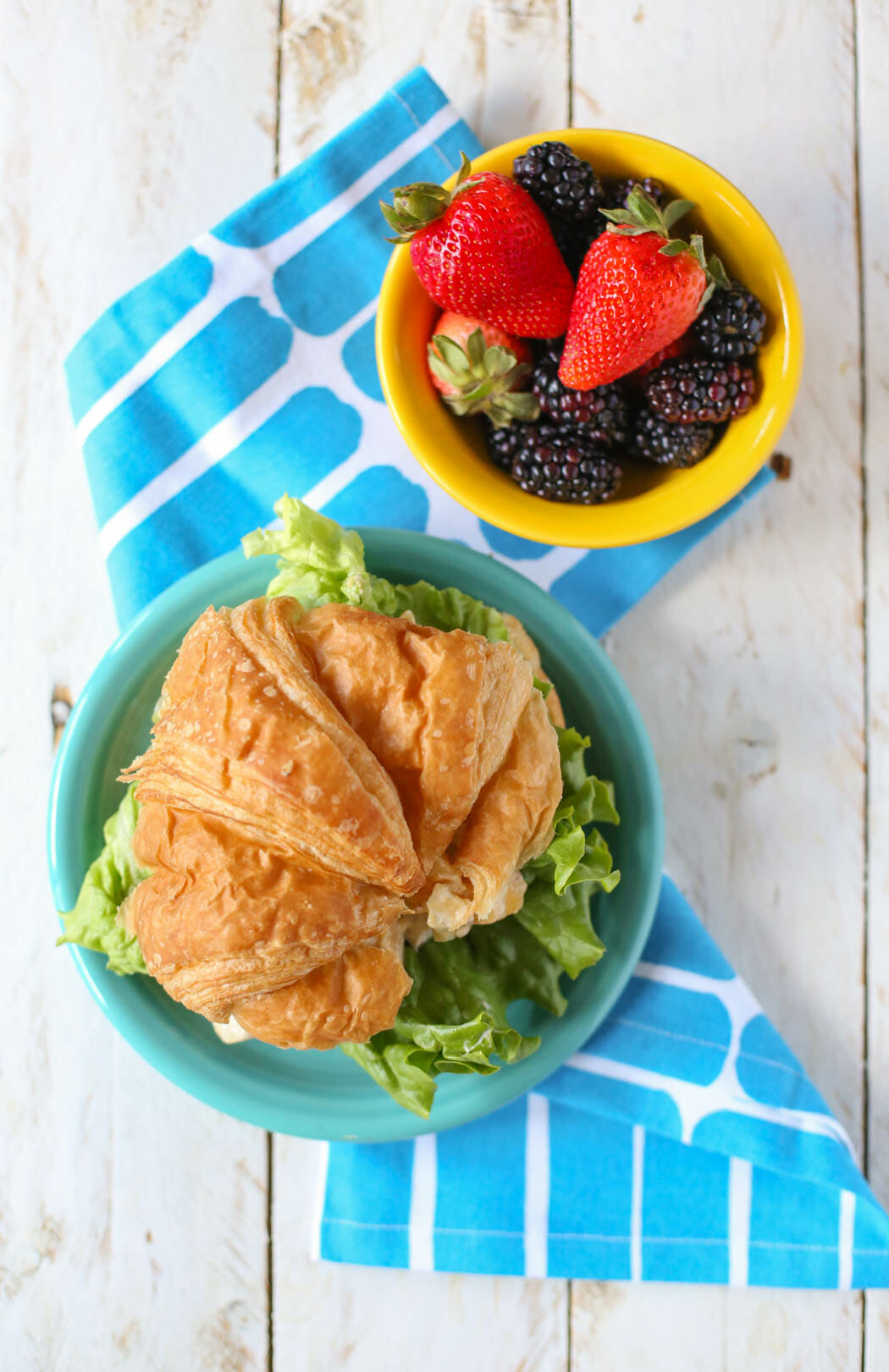 Teriyaki Chicken Salad Sandwiches from Our Best Bites