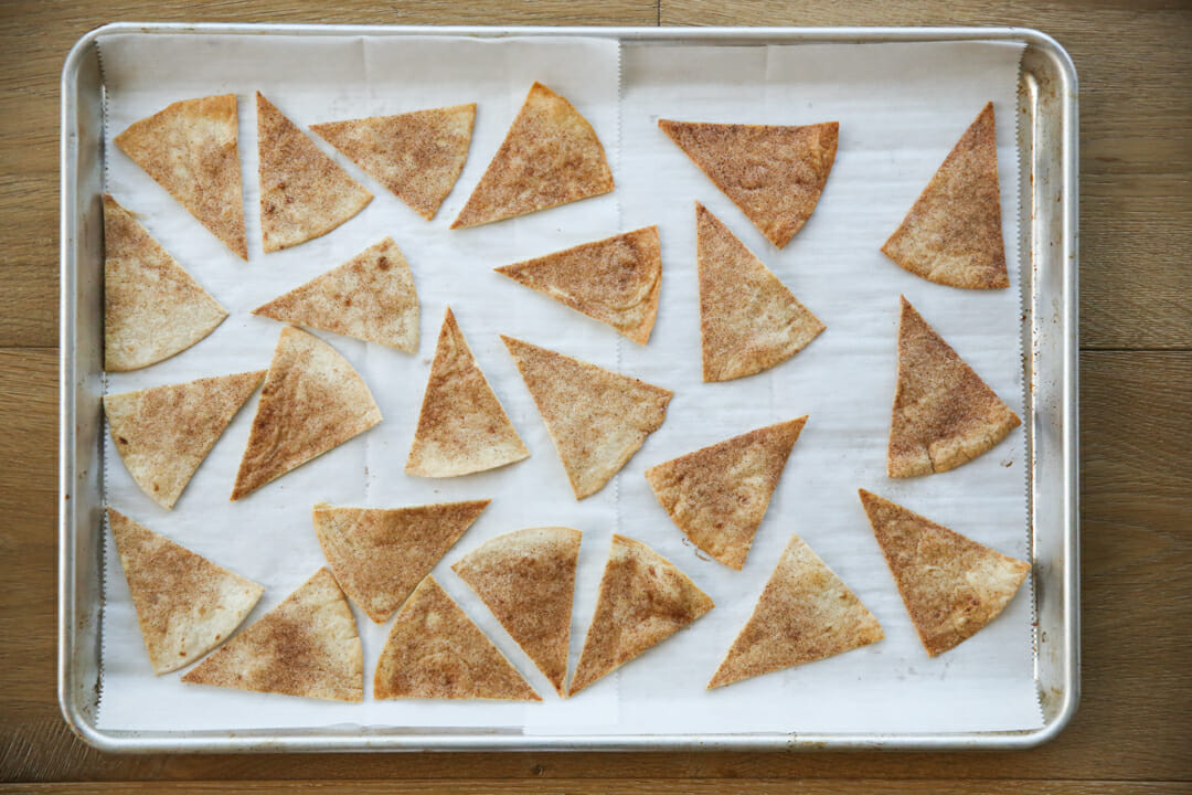 baked tortilla chips