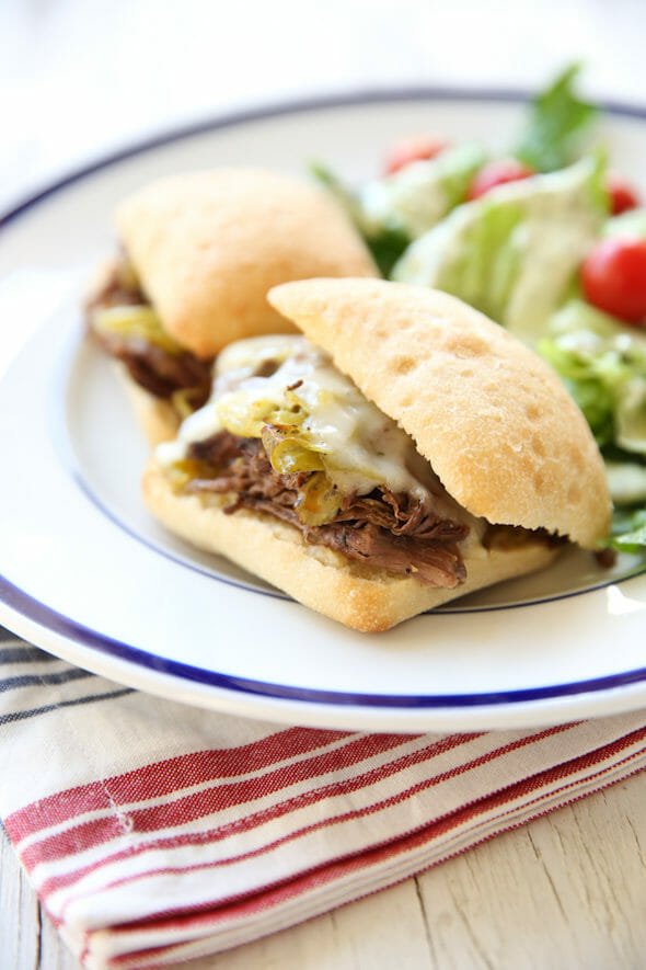 Pepperoncini Beef Sandwiches - Our Best Bites