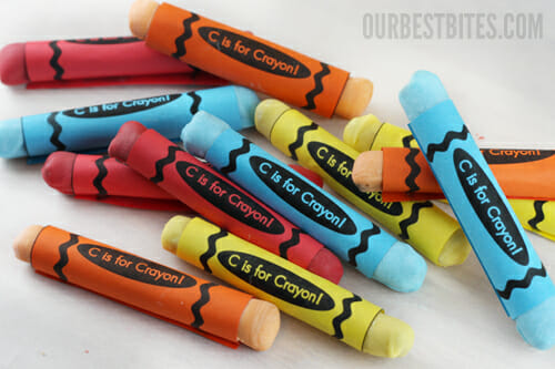 Crayon Flavored Soft Candy