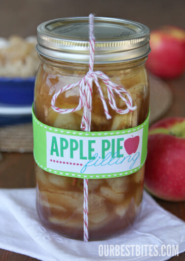 Freezing Apples for Pie Filling