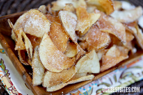 Making Homemade Potato Chips