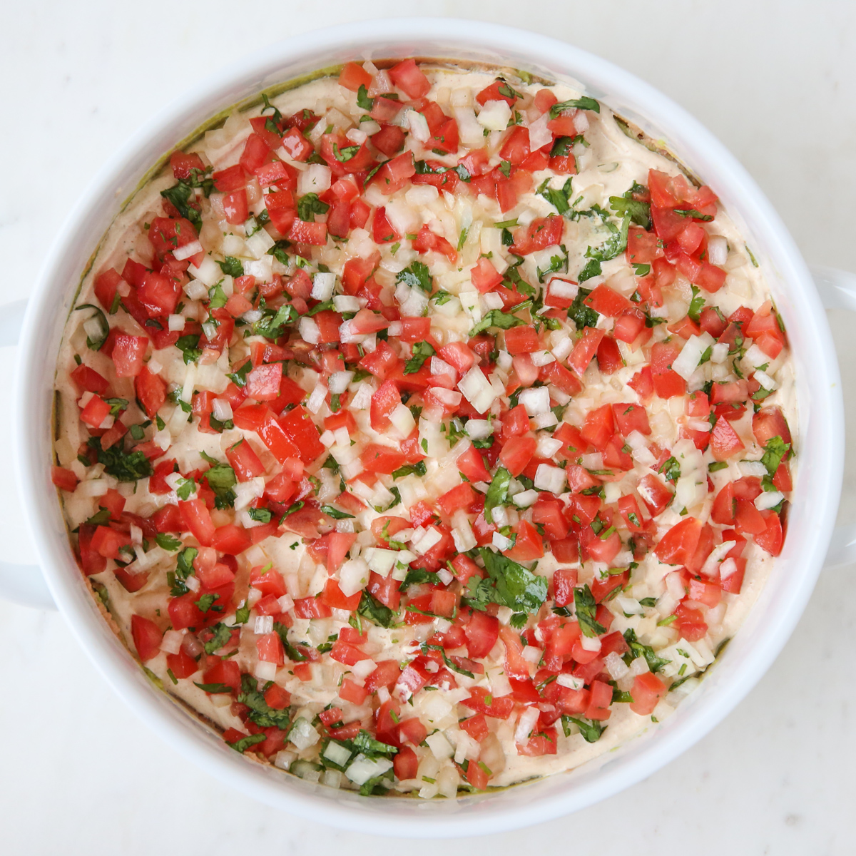 seven layer dip from our best bites 