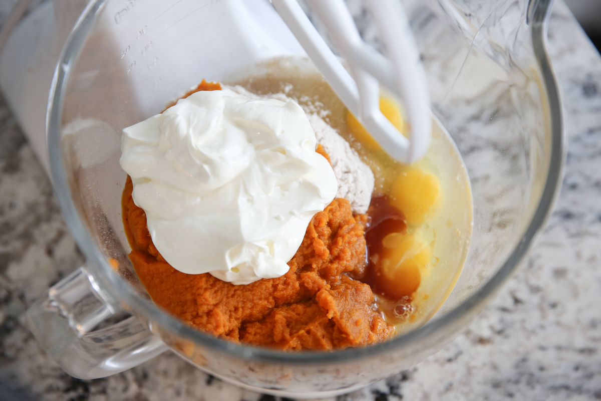 pumpkin muffins wet ingredients