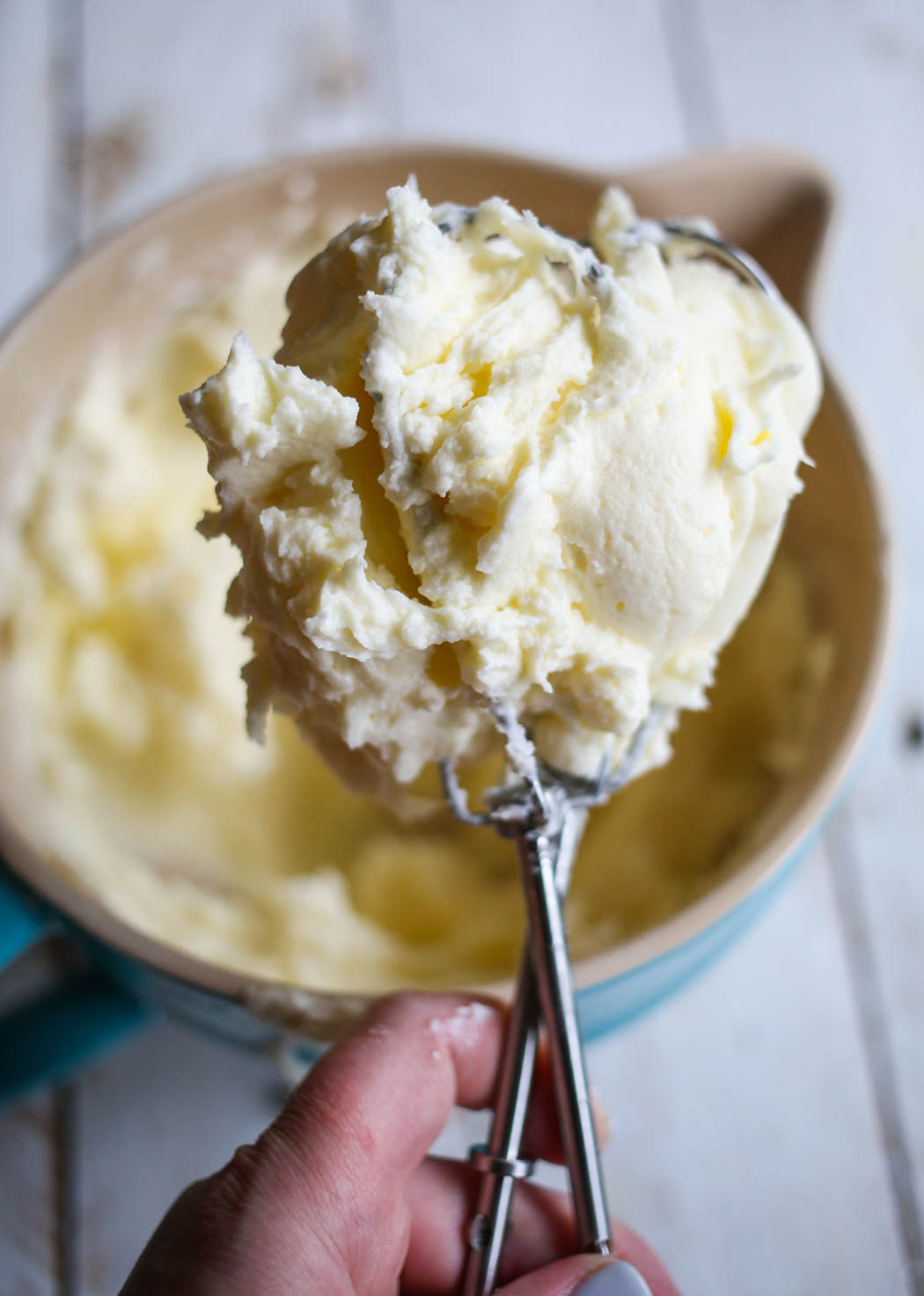 ingredients for perfect cream cheese frosting from our best bites