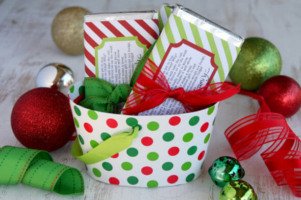 Candy Bar Wrapper Holiday Printable - Our Best Bites