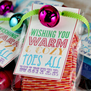 Cozy Toes Holiday Printable - Our Best Bites