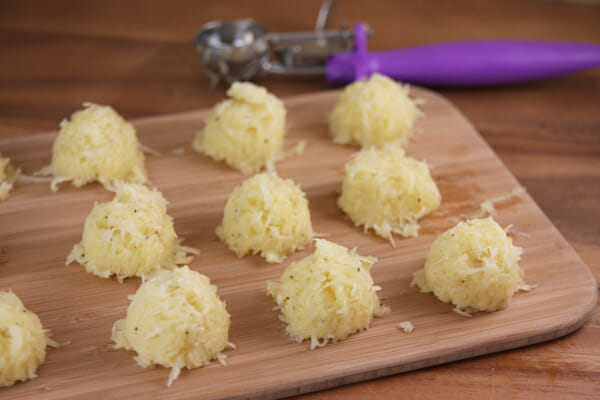 Spiralizer Potato Latkes ⋆ Bites 'N Pieces