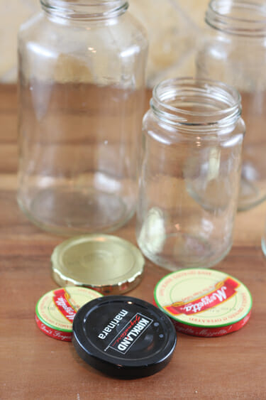 Glittery Mason Jar Snow Globe - Hey, Let's Make Stuff