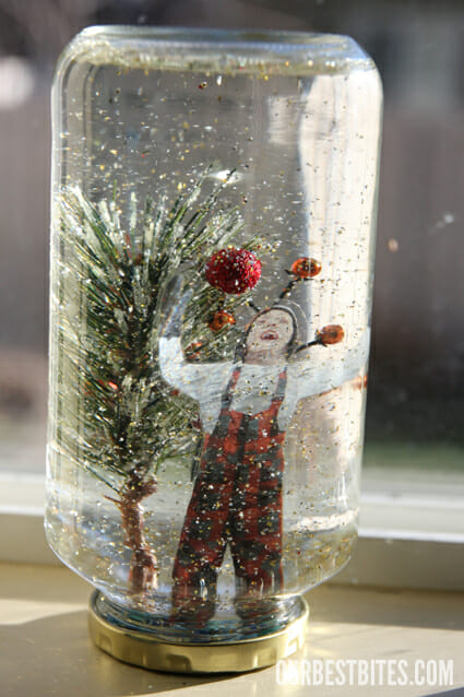 Simple DIY Snow Globe - Christina Maria Blog