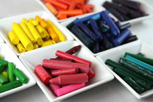 Handmade Marble Letter Crayon Party Favours - customizable! Non toxic  Crayola Crayons