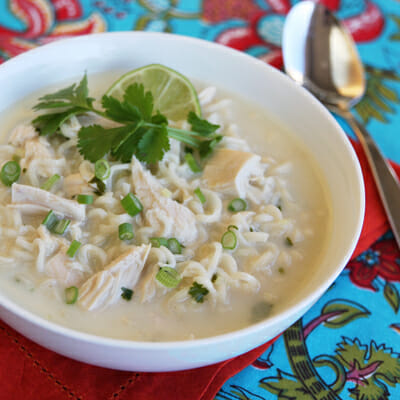Quick and Easy Thai Coconut Soup