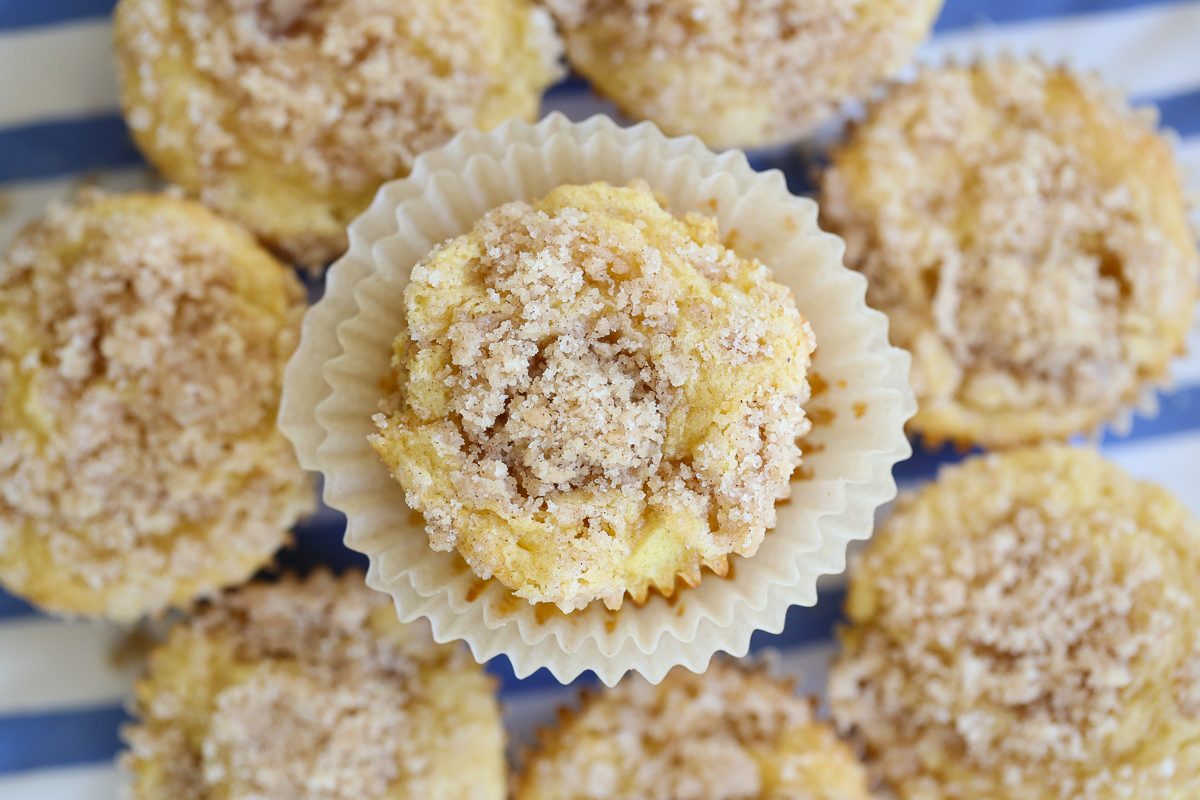 Apple Cinnamon Coffee Cake Muffins