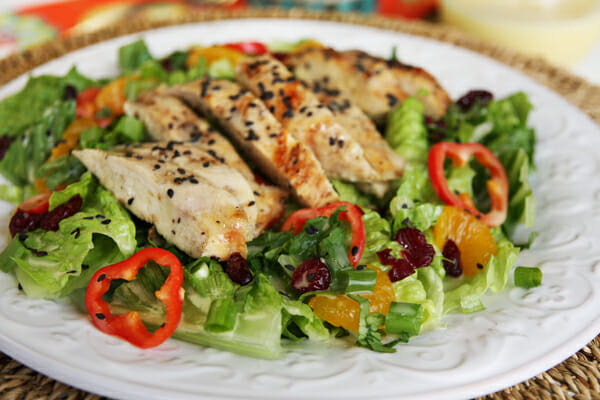 Caribbean Salad with Sweet Orange Vinaigrette | Our Best Bites