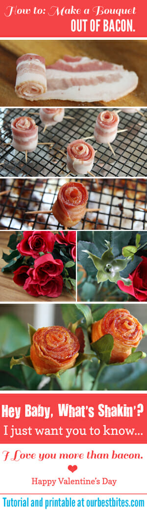 How to make a bacon bouquet from Our Best Bites