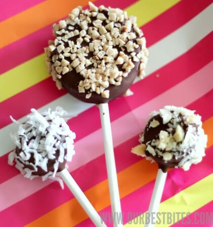 Chocolate-Dipped Frozen Fruit Pops